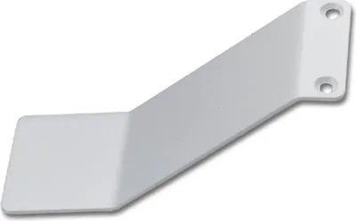 Obrázok produktu pre JUNIE Kĺzavý uhol, šírka 60 mm, dĺžka 160 mm, oceľ biela