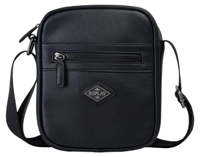 Image de REPLAY sac à épaule bandoulière Reporter Bag Black noir