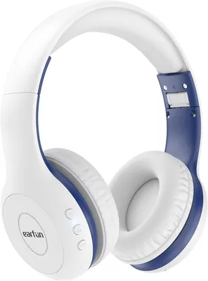 Produktbild von Bluetooth Kopfhörer Kinder 85/94dB Lautstärkeregelung, HiFi Sound, HD-Mikrofon, 40 Std Akku, Faltbare, Einstellbar für Schule/Reise/PC