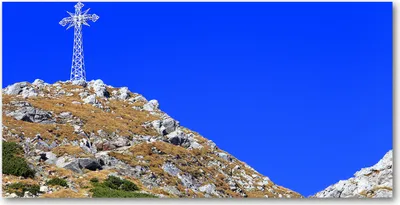 Produktbild von Tulup® Küchenrückwand Spritzschutz aus Glas -100x50 -Spritzschutz auf gehärtetes GlasLandschaften Berge Tatra Gebirge