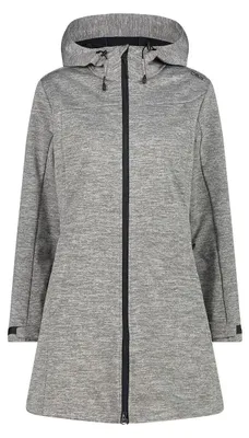 Produktbild von CMP Damen Winterjacke Coat FIX Hood Grau 48