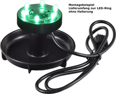 Produktbild von Agora-Tec® 6-fach LED-Ring grün