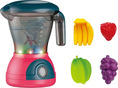 Produktbild von Luna Standmixer Kinder Küchengerät Mixer m. Zubehör Funktion Licht u. Sound +3J