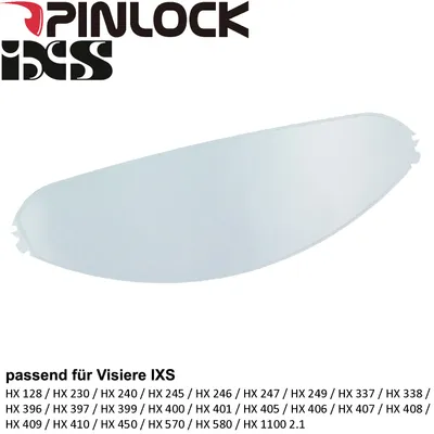 Produktbild von iXS Pinlock-Scheibe klar – DKS002