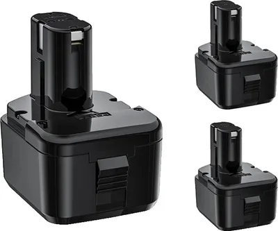 Image de Batterie Hitachi 12V, capacité 3500mAh, compatible avec plusieurs modèles, 3 pièces batterie 3500mAh