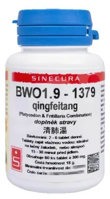 Produktbild von BWO1.9 - qingfeitang - Tabletten/Filmtabletten SINECURA