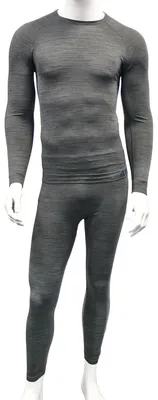 Produktbild von Thermo-Unterwäsche - Funktionsunterwäsche Grau - Thermo-Set - Herren-Thermo-Kleidung