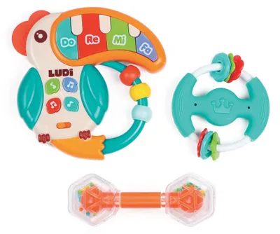 Obrázek produktu pro LUDI 30111, Hudební hračka, 0,25 rok/roky, 200 g, Vícebarevný