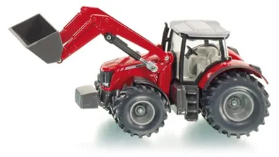Zdjęcie produktu dla Siku traktor MASSEY-FERGUSON zabawkowy traktor czerwony ; 1985