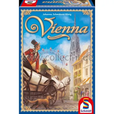 Produktbild von Schmidt Spiele Vienna, Gesellschaftsspiel Brettspiel inkl. Karten und Zubehör