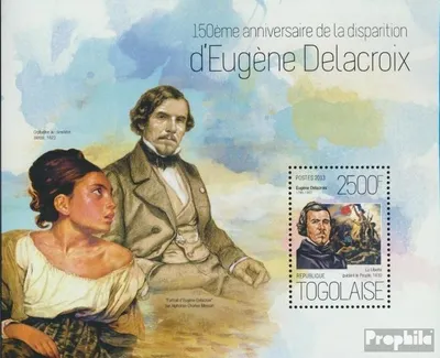 Produktbild von Briefmarken Togo 2013 Mi Block 915 (kompl. Ausgabe) postfrisch Eugène Delacroix