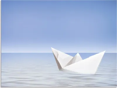 Produktbild von ARTland Wandbild Alu für Innen & Outdoor Auf dem Meer Größe: 80x60 cm