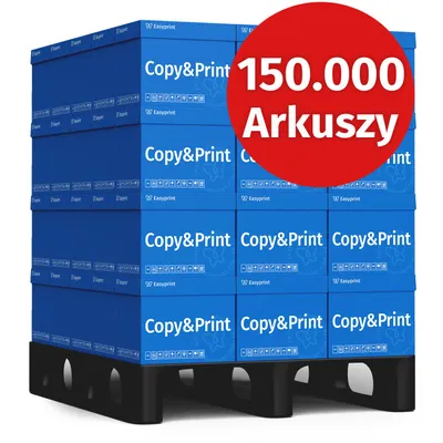 Zdjęcie produktu dla Easyprint Papier do drukarek Papier do kopiowania 150000 arkuszy 300 x 500 A4 Biały papier Premium z certyfikatem CIE 160 PEFC