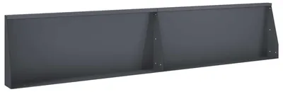 Obrázek produktu pro Nosné zdi, 2 kusy, rozměry 100 x 12 x 30 cm, ocel, barva antracit