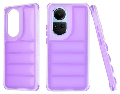 Produktbild von Techsuit Wave Shield Back Cover Hülle für Oppo Reno10/Reno10 Pro - Lila