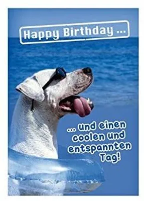Produktbild von Komma3 Glückwunschkarte Geburtstag
