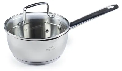 Imagen del producto de Rosmarino Cazo con tapa de vidrio Pour&Cook II – 1,2 L, 16 cm
