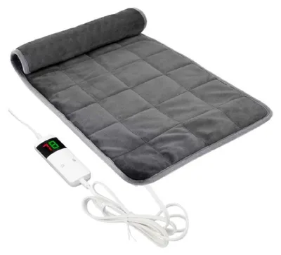 Image de Cecotec Couverture Électrique 180x200 cm HeatConfort Weighted 9 kg. 200W, 10 Niveaux de Température, 5 Minuteries, Soulagement