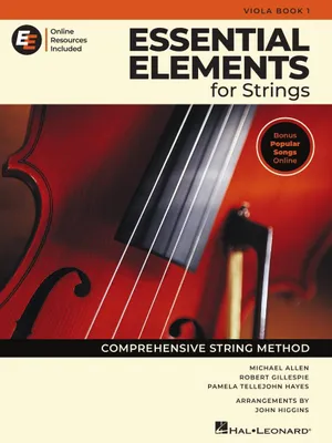 Produktbild von Essential Elements for Strings - Viola Book 1 with Online Resources