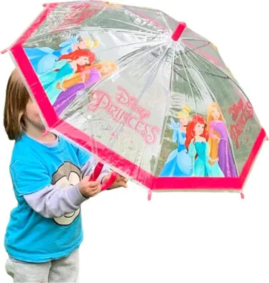 Produktbild von Kinder-Automatikschirm 74cm - Prinzessinnen