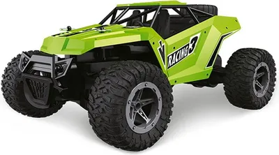 Produktbild von Jollity Works RC Mountain Buggy – Geländetaugliches Rennauto mit Aluminium-Abdeckung Grün