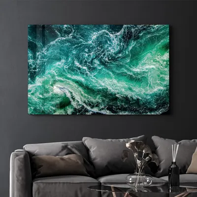 Produktbild von Wallity, CAM-1020 - 35 x 55, Dekorative Malerei aus gehärtetem Glas, Mehrfarbig, 100 % gehärtetes Glas, 35 x 55 cm