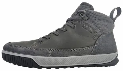 Image de Ecco Bypath : Bottines/Chaussures de randonnée pour hommes, lacets, couleur gris, style décontracté