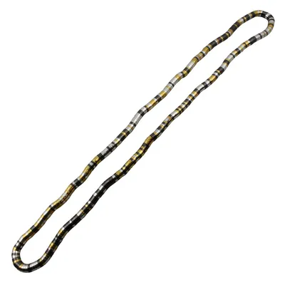 Produktbild von Modeschmuck - biegsame Schlangenkette - silber-altsilber-gold - 8 mm