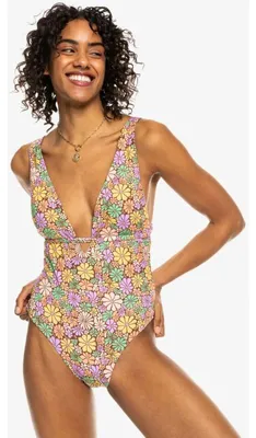 Produktbild von Badeanzug ROXY ALL ABOUT SOL ONE PIECE – gelb – S