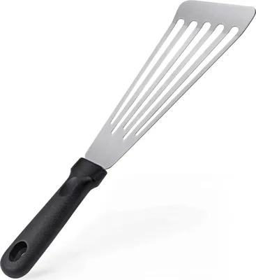 Produktbild von Fischwender Pfannenwender aus Edelstahl, flexibel & robust, spülmaschinengeeignet, ergonomischer Griff, vielseitig für Küche, Braten & Backen