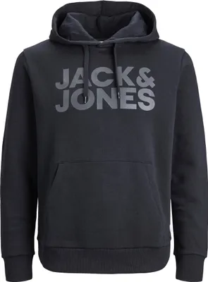 Produktbild von Jack & Jones Herren Corp Logo Sweat Hood Basic Kapuzen Sweatshirt |