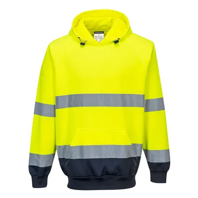 Zdjęcie produktu dla Portwest B316 Dwukolorowa bluza z kapturem Żółty/Niebieski Rozmiar M