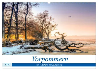 Produktbild von Vorpommern - von Altefähr bis Zinnowitz (Wandkalender 2027 DIN A2 quer), CALVENDO Monatskalender