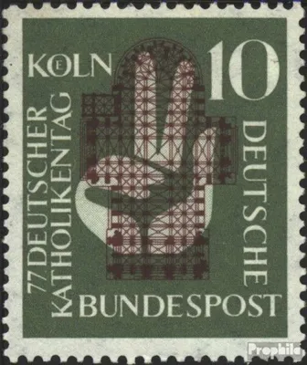Produktbild von Briefmarken BRD (BR.Deutschland) 1956 Mi 239 (kompl.Ausg.) gestempelt Deutscher Katholikentag