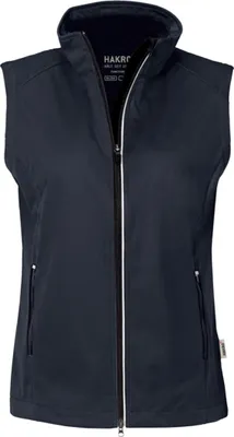 Produktbild von HAKRO Women-Light-Softshell-Weste Sarina #254 Gr. M tinte