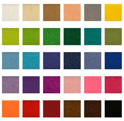 Produktbild von Filz Multipack A4 1mm 20x30cm Vaessen Creative Bastelfilz Set