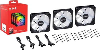 Obrázok produktu pre XPG VENTO R 120 ARGB PWM, Ventilátor, 12 cm, 300 ot/min, 1650 ot/min, Čierna