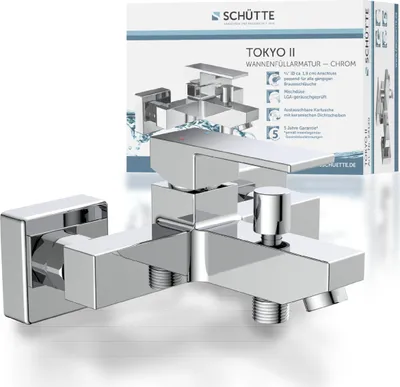 Obrázek produktu pro SCHÜTTE TOKYO II vanová baterie, vanová baterie, chromová vana