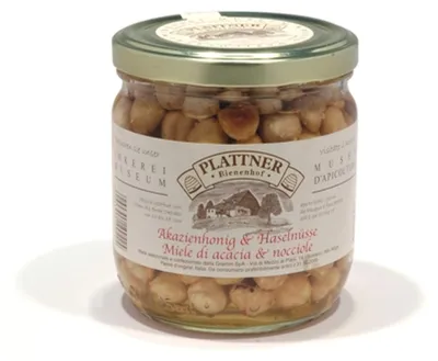 Immagine prodotto di Nocciole nel miele di acacia Plattner 320 gr.