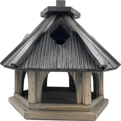 Produktbild von Garden Spirit Vogelhaus Futterhaus - Nistkast – 50 x 38 x 45 cm wetterfestes Vogelhaus Holz für Meisen & Rotkehlchen