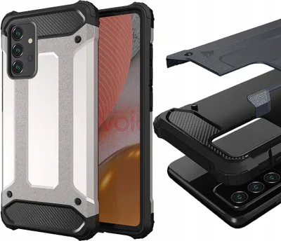 Obrázok produktu pre Kryt Hybrid Armor Etui pre Samsung Galaxy A72 4G Silver