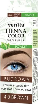 Produktbild von VENITA Henna Farbe gepudert Augenbraue Henna - 4,0 Braun (Braun) 1op.