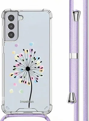 Zdjęcie produktu dla etui imoshion Design ze sznurkiem do Samsung Galaxy S21 - Sandstone Dandelion