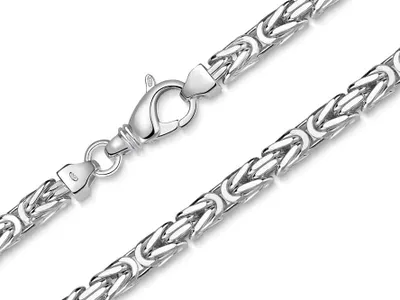 Produktbild von SILBERKETTEN STORE Königskette 5mm - 925 Silber, viele Längen wählbar - 100cm