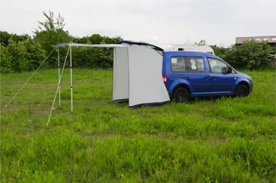 Produktbild von Reimo Heckzelt Vertic passend für Caddy / KL / LR - Outdoor Heckklappenzelt