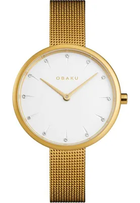 Image de Obaku - Montre-bracelet - UNIE - V233LXGIMG - NOTAT-GOLD