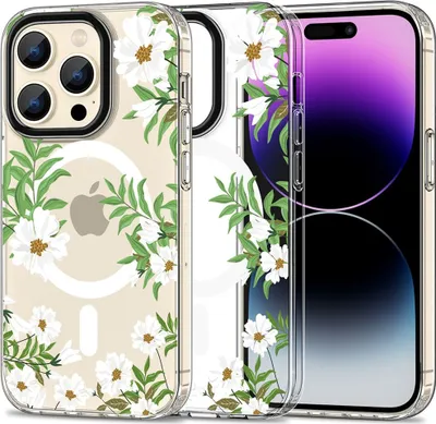 Obrázek produktu pro Tech-Protect Magmood Magsafe Iphone 15 Pro Spring Daisy