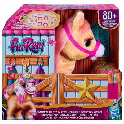 Produktbild von Hasbro Furreal Zimmonka interaktives Pony 80 Geräusche 26 Zubehörteile