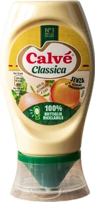 Zdjęcie produktu dla Majonez klasyczny Calvé 250 ml Top Down