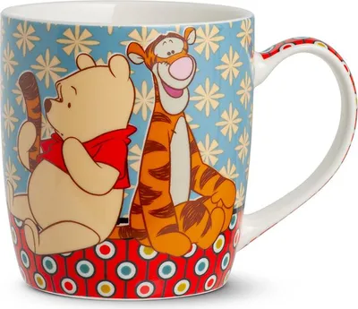 Produktbild von GILDE Tasse / Becher, "Winnie Pooh", Porzellan, mehrfarbig, , H. 9,5 cm, D. 8,5 cm 81340